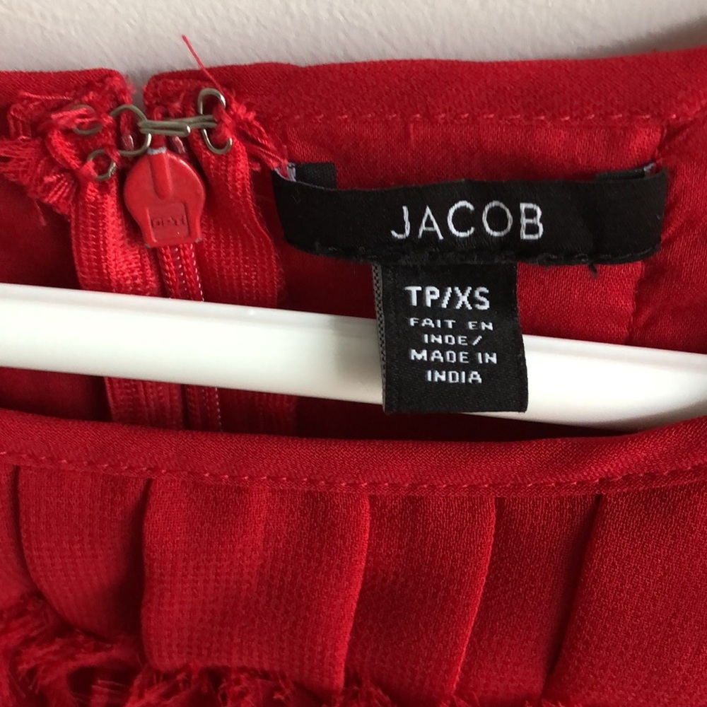 Jacob Rouge Dress - Picture 4 of 6